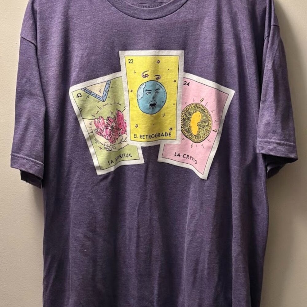 XL Goodie Two Sleeves Tarot Card Shirt